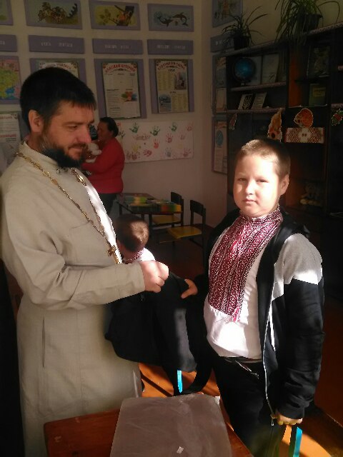 Благословіння дітей на Чуднівщині.