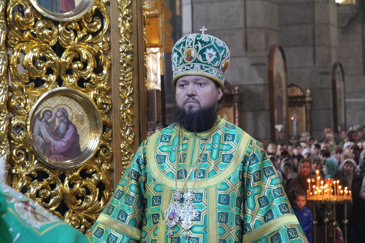 Неділя Вербна. Архієрейське богослужіння у кафедральному соборі міста Житомира