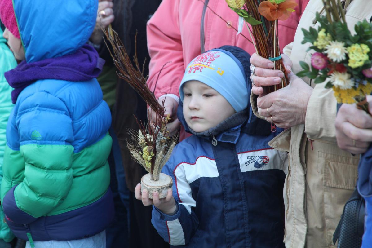 Неділя Вербна. Архієрейське богослужіння у кафедральному соборі міста Житомира