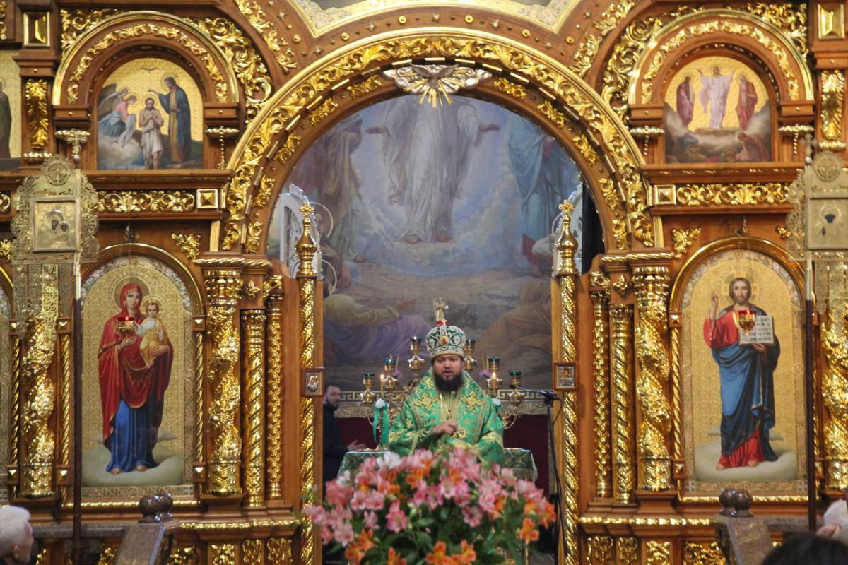 Неділя Вербна. Архієрейське богослужіння у кафедральному соборі міста Житомира