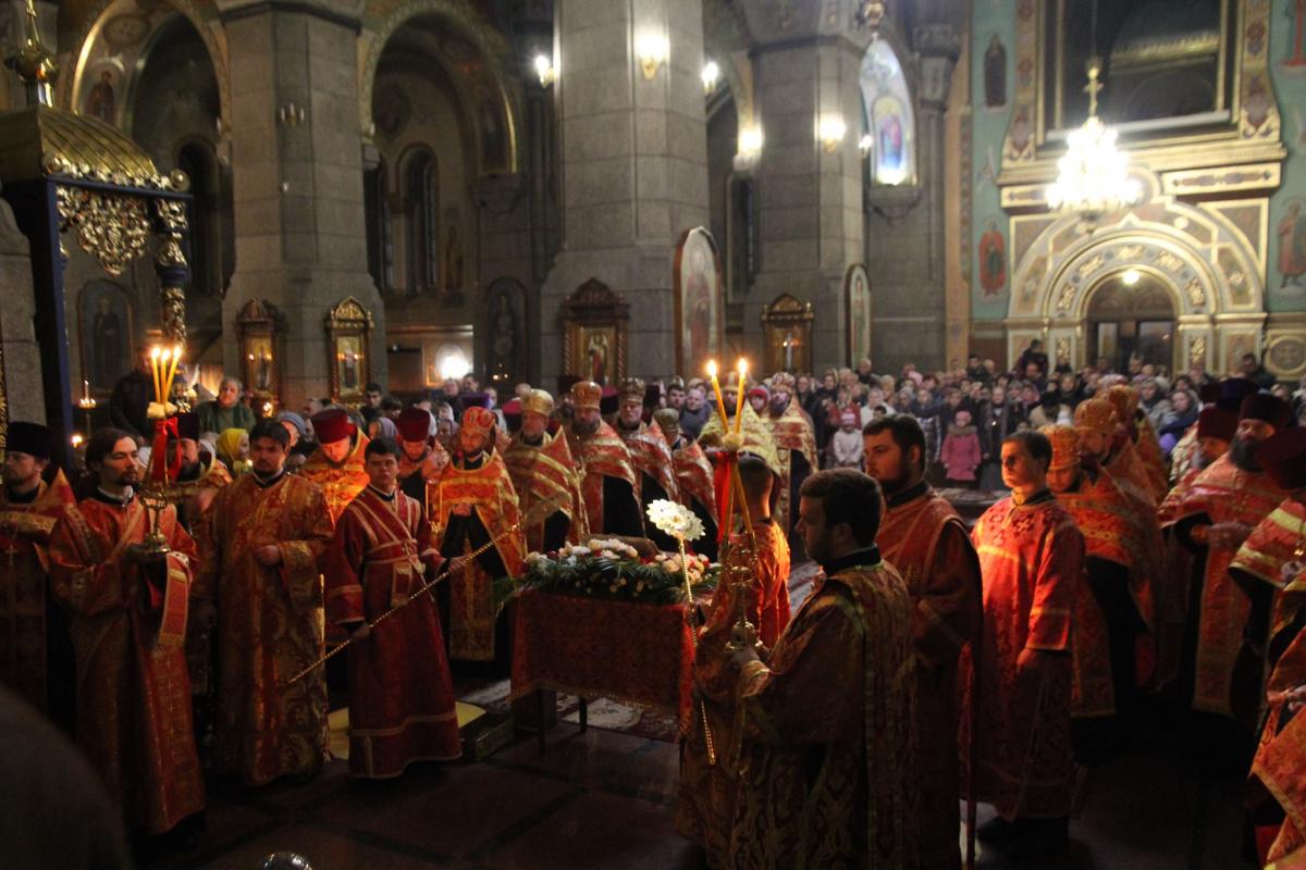 Мощі великомученика Димитрія Солунського зустріли у Житомирській єпархії!