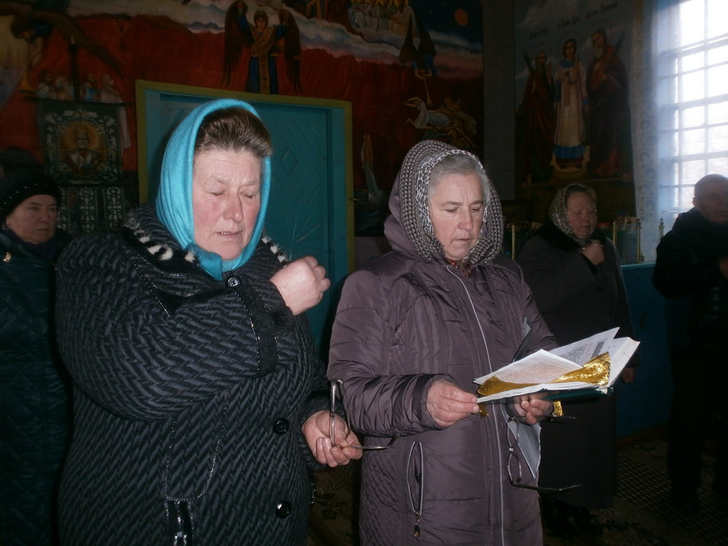 Соборний молебень звершено у храмі Різдва Пресвятої Богородиці села Швайківки