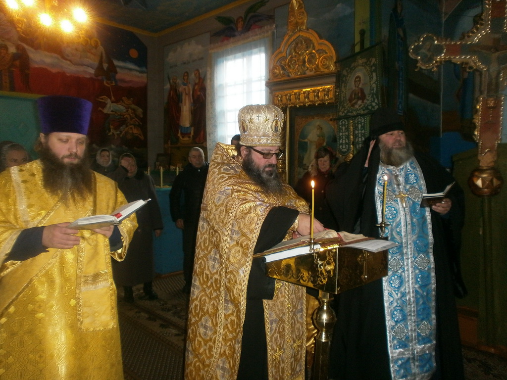 Соборний молебень звершено у храмі Різдва Пресвятої Богородиці села Швайківки
