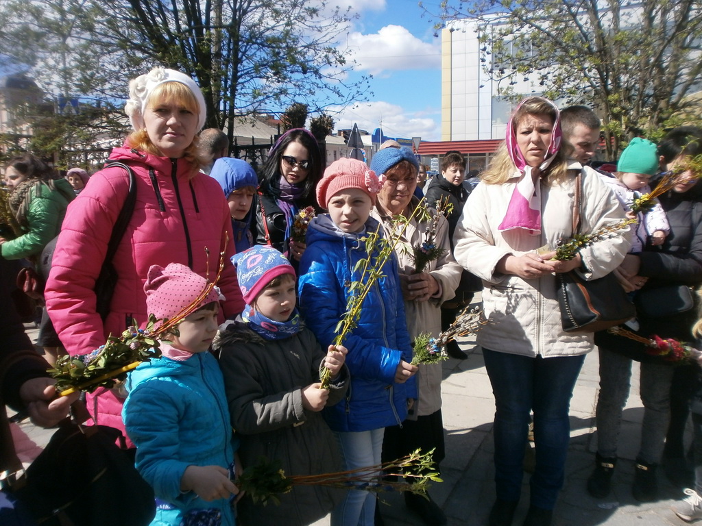 Бердичівляни відсвяткували Вхід Господній в Єрусалим з молитвою за мир в Україні!