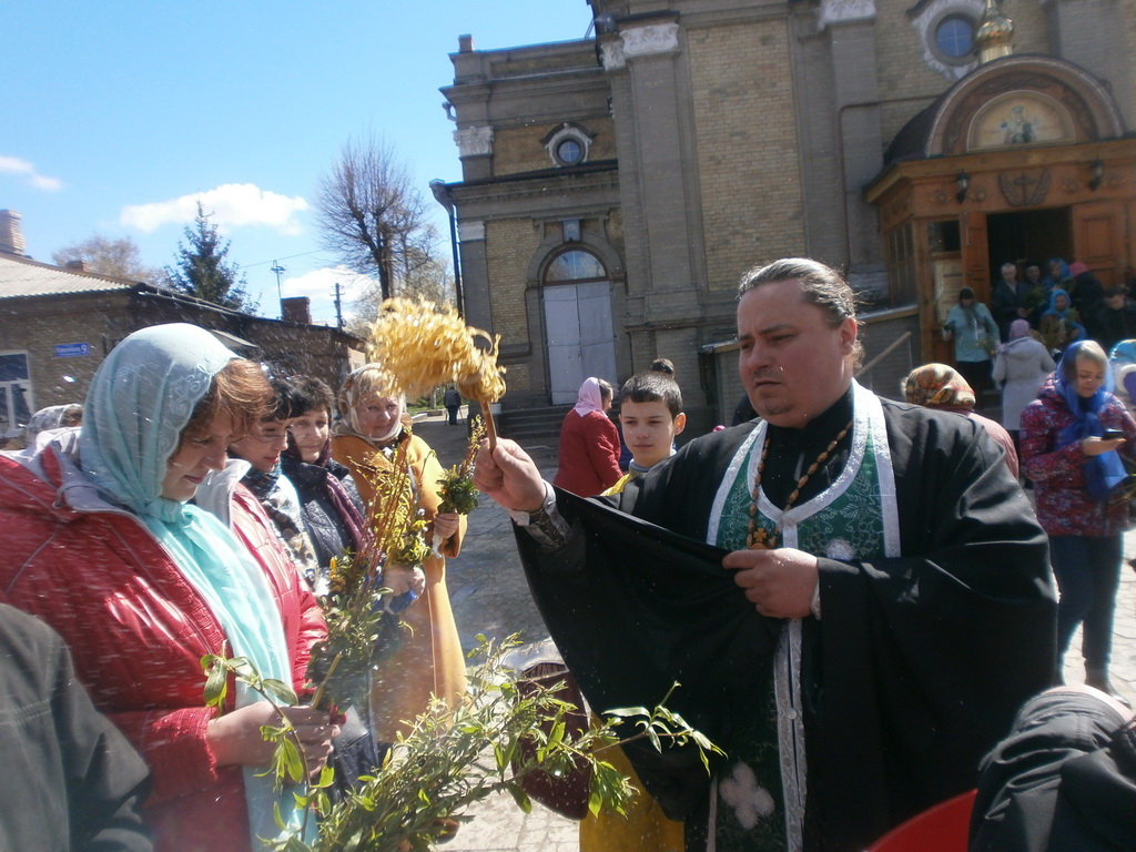 Бердичівляни відсвяткували Вхід Господній в Єрусалим з молитвою за мир в Україні!