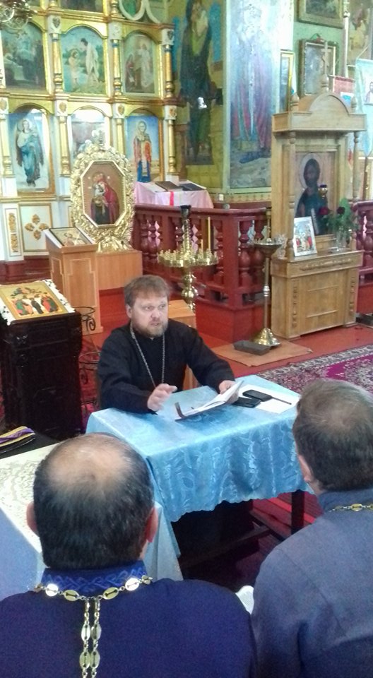 Збори священиків Чуднівського округу.