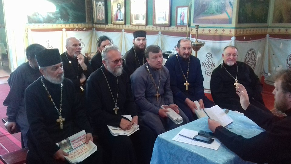 Збори священиків Чуднівського округу.