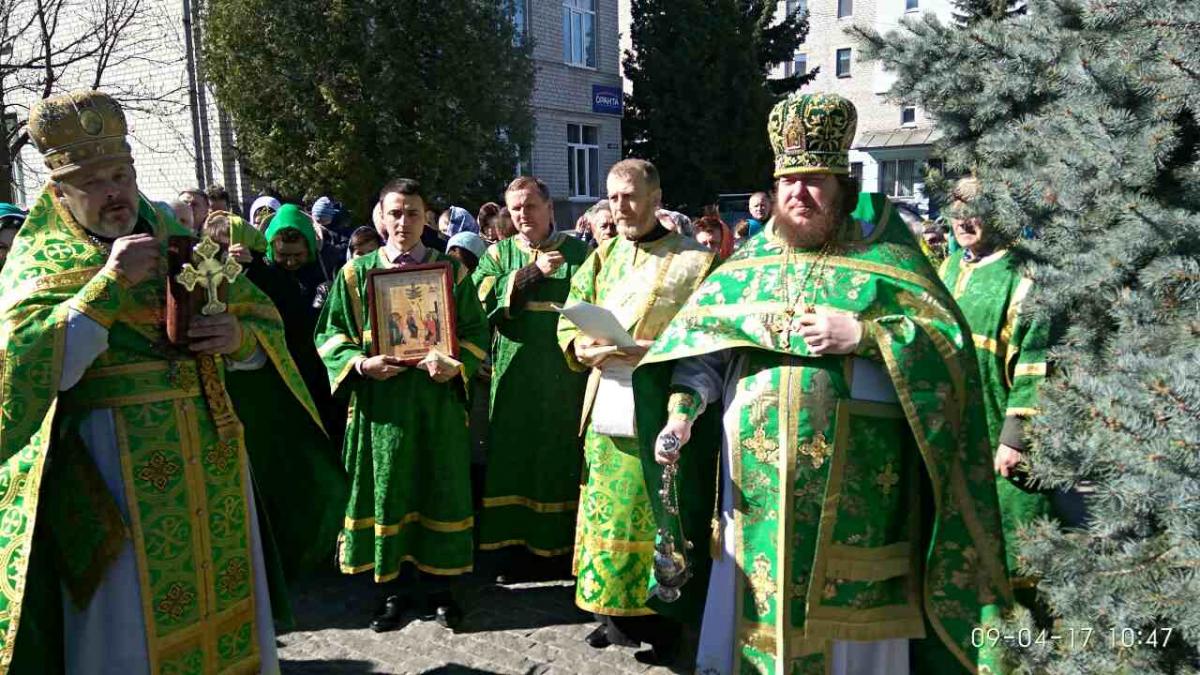 Молитва о мире в Коростышевском благочинии.