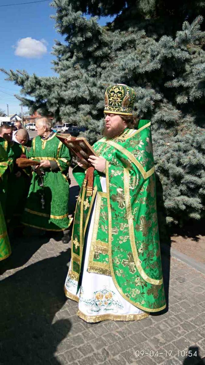 Молитва о мире в Коростышевском благочинии.