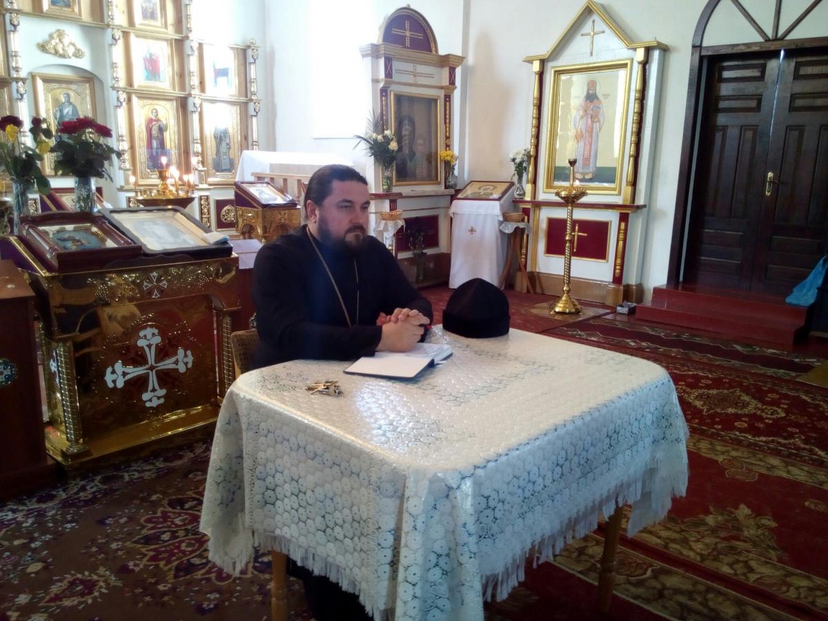 Зібрання священиків Черняхівського благочиння.