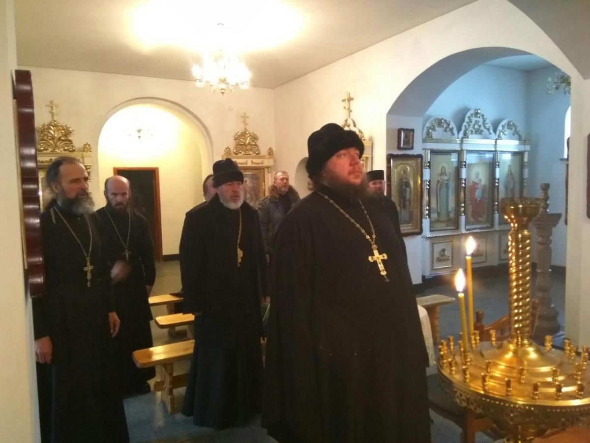 Собрание духовенства Коростышевского благочиния.