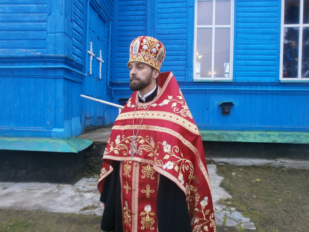 Ковчег із мощами св. вмч. Димитрія Солунського перебував у Свято-Димитрівському храмі смт Гришківців