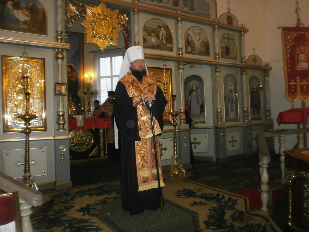Ковчег із мощами св. вмч. Димитрія Солунського перебував у Свято-Димитрівському храмі смт Гришківців