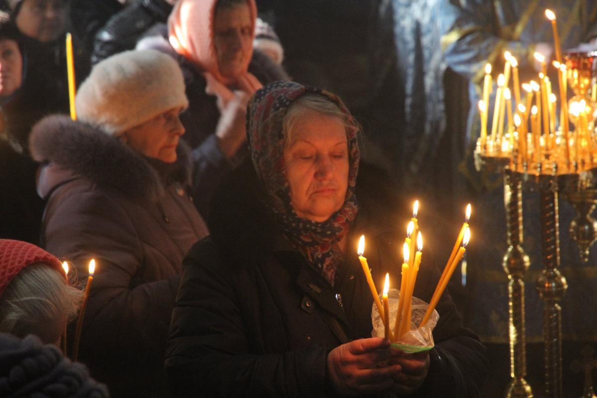 Стрітення Господа нашого Ісуса Христа в Єрусалимському храмі.