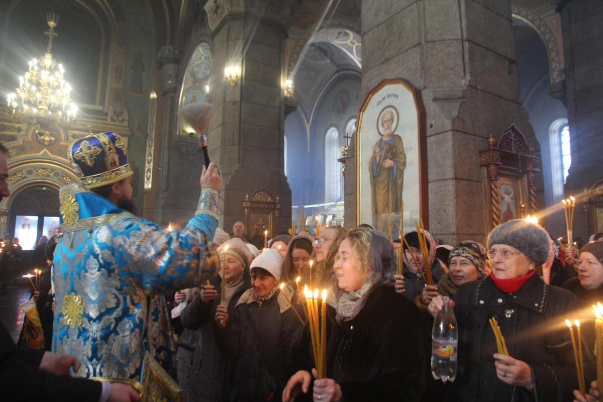 Стрітення Господа нашого Ісуса Христа в Єрусалимському храмі.