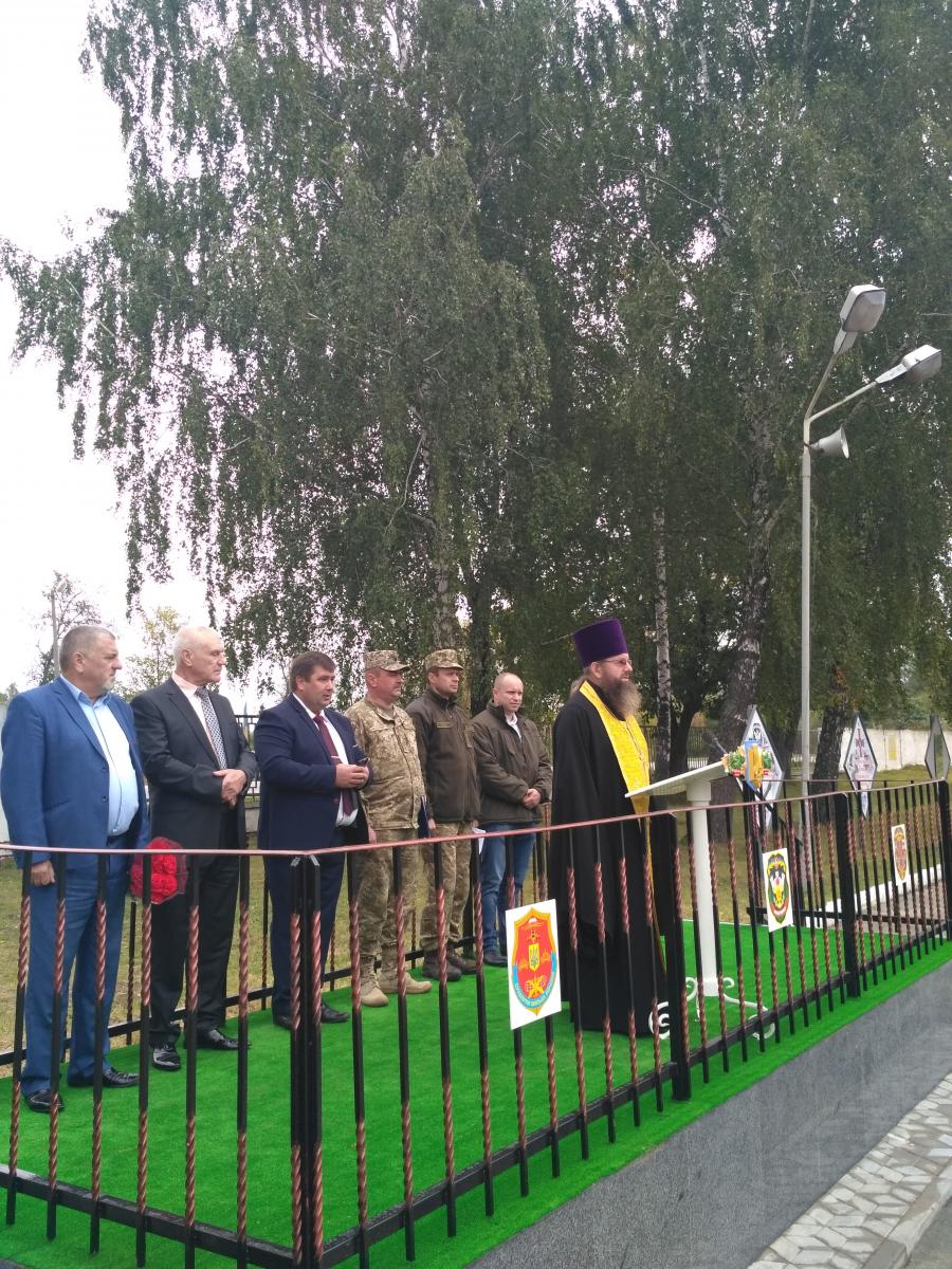 Молебень для військових.