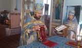 Владика Никодим привітав жителів с. Озерянка з відновленням храму.