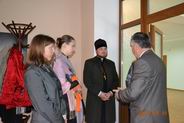Голова єпархіального Відділу релігійної освіти і катехізації, сім'ї та молоді протоієрей Валентин Мороз взяв участь у зустрічі молоді з мером м.Новограда-Волинського.