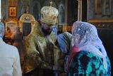 Богослужіння у Спасо-Преображенському Тригірському чоловічому монастрі.