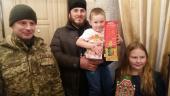 Священик відвідав сім'ї військовослужбовців - учасників АТО.