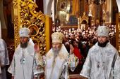 ЧЕРКАСИ. Митрополит Никодим взяв участь у святковій Божественній літургії з нагоди 10-річчя архієрейської хіротонії архієпископа Черкаського і Канівського Феодосія!