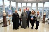 Клірики єпархії взяли участь у відкритті третьої виставки робіт відомого українського скульптора Олексія Леонова.