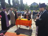 У селі Романівці освячено Поклонний Хрест