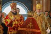 В день пам'яті святого апостола Якова брата Господнього, митрополит Никодим звершив Божественну літургію у Свято-Іаківлівському храмі м. Житомира!