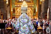 У десяту Неділю після П’ятидесятниці митрополит Никодим очолив служіння святої Євхаристії у Житомирському Спасо-Преображенському кафедральному соборі