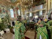 КОРОСТИШІВ. Архієрейське богослужіння у Свято-Троїцькому храмі
