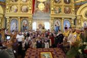 Свято-Хрестовоздвиженський кафедральний собор м. Житомира. Архієрейська літургія у 21-шу неділю після П'ятидесятниці, святих отців сьомого Вселенського собору!