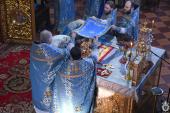 В день Стрітення Господнього митрополит Никодим звершив Божественну літургію у Спасо-Преображенському кафедральному соборі. 