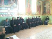 Зібрання священиків Новоград-Волинського  благочиння. 