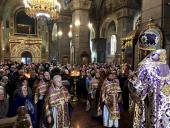 Архієрейське богослужіння у кафедральному соборі.