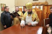 Митрополит Житомирський і Новоград-Волинський Никодим звершив освячення храму в честь Вериг Апостола Петра в Житомирській установі виконання покарань №8!