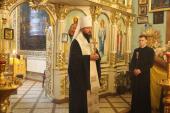 Митрополит Никодим звершив заупокійну літію за новоспочилим кліриком єпархії.