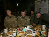 У Різдвяний Святвечір у 26-й Бердичівській артилерійській бригаді благословили трапезу