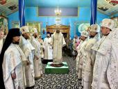 ВІЛЬХА. У Спасо-Покровській обителі відбулось заупокійне богослужіння за присноспочилим схіархімандритом Амфілохієм (Волощенко)