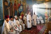 Архієрейське богослужіння у Свято-Іаківльському храмі міста Житомира.