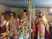 Заупокійна літургія за покійним настоятелем Хрестовоздвиженського храму села Галіївка.