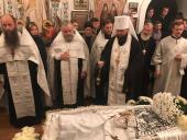 Архіпастир звершив заупокійну молитву над спочилим кліриком Волинської єпархії