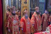 Митрополит Никодим взяв участь у Божественній літургії в Свято-Успенському каф