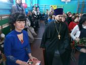 Священик привітав шкільну родину Великоп’ятигірської ЗОШ І-ІІ ступенів із 50-річним ювілеєм!