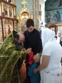 У 5-у річницю свого чернечого постригу благочинний Бердичівського округу архімандрит Варфоломій (Бойков) звершив Божественну Літургію у Свято-Миколаївському соборі м. Бердичева