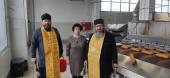 Священники Свято-Миколаївського собору освятили приміщення Бердичівського хлібозаводу