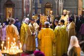 Митрополит Никодим звершив Божественну літургію у Спасо-Преображенському кафедральному соборі міста Житомира.