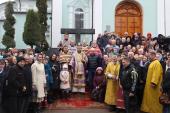 Хрестопоклонна Неділя. Божественна літургія та освячення Поклонного Хреста на території Успенського собору міста Житомира!