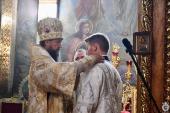 Під час недільного богослужіння митрополит Никодим звершив дияконську хіротонію.