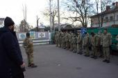 Клірики кафедрального собору відвідали Житомирський зональний відділ військового правопорядку!