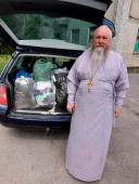 Від Свято-Іоанно-Богословського храму с. Скраглівка передано до старостату округу вантаж із допомогою жителям Херсонщини